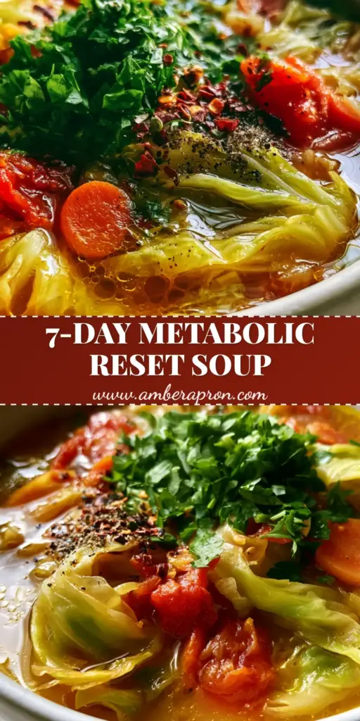 A steaming artisanal bowl of Cabbage Soup Diet featuring translucent green cabbage ribbons, fire-roasted tomatoes, and a golden broth with olive oil droplets.