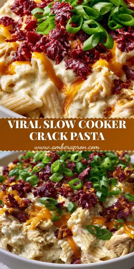 A matte white ceramic bowl filled with Crack Chicken and Noodles, featuring penne, ranch sauce, melted cheddar, crispy bacon, and green onions.